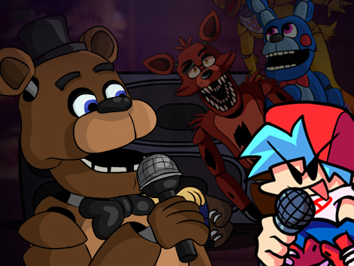 Play to game music in Super Friday Night Funki at Freddys 2